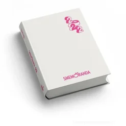 Smemoranda 2022. Diario Smemo 16 mesi medium. Bianco e fucsia