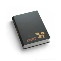 Smemoranda 2021. Diario Smemo 16 mesi small. Nero e oro