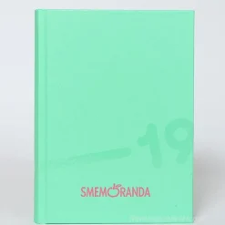 Smemoranda 2019. Diario Smemo 16 mesi medium. Turchese e rosa