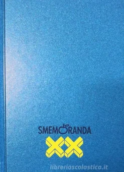 Smemoranda 2020. Diario Smemo 16 mesi large. Blu