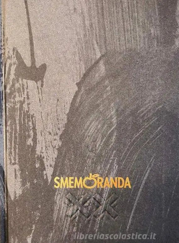 Smemoranda 2020. Diario Smemo 16 mesi medium. Grigio e oro