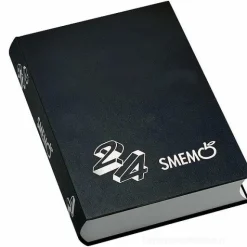 Smemoranda 2024. Diario Smemo 16 mesi large. Nero
