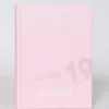 Smemoranda 2019. Diario Smemo 16 mesi large. Rosa e bianco