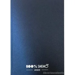 Smemoranda 2023. Diario Smemo 16 mesi large. Special Edition Be The Change. Blu