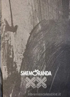 Smemoranda 2020. Diario Smemo 16 mesi large. Grigio e bianco