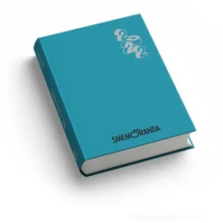 Smemoranda 2022. Diario Smemo 16 mesi medium. Azzurro