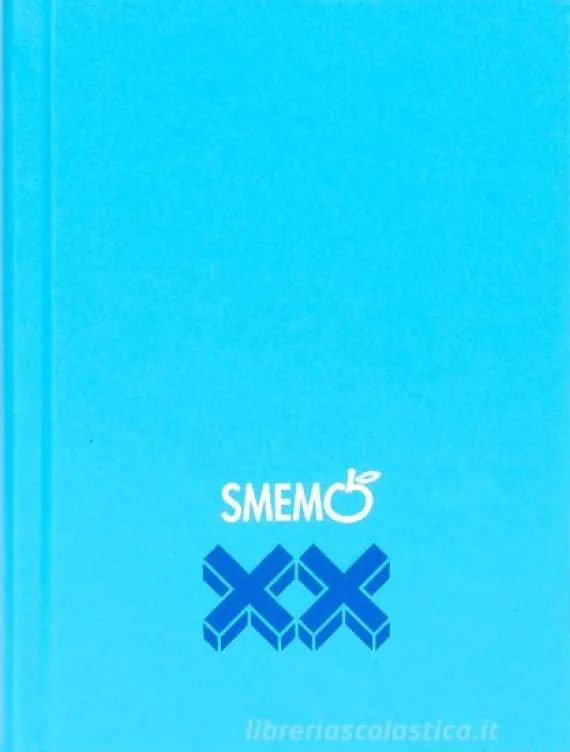 Smemoranda 2020. Diario Smemo 16 mesi small. Azzurro