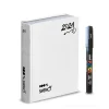 Smemoranda 2021. Diario Smemo 16 mesi large. Special Edition Uniposca. Bianco