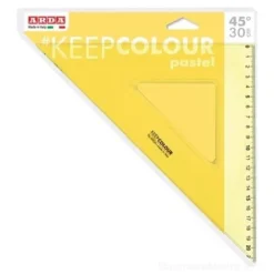 Squadra 45 gradi KeepColour Pastel 30 cm (colori assortiti)