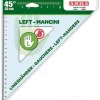 Squadra 45 gradi per mancini cm 30
