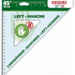 Squadra 45 gradi per mancini cm 30