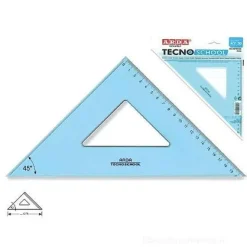 Squadra 45 gradi TecnoSchool 30 cm
