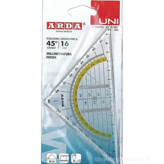 Squadra 45 gradi Uni nautica cm 16