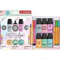 Stabilo Pastel Love Set 18 pezzi
