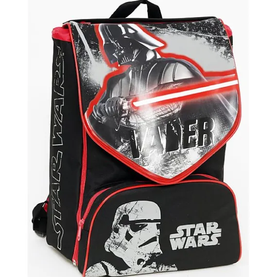 Star Wars Zaino Scuola Estensibile, con Spada Laser in Omaggio (87502)