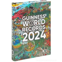 Superdiario Guinness World Records 2024. Diario agenda 12 mesi