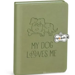 Taccuino con chiusura magnetica I love my pet (soggetti assortiti)