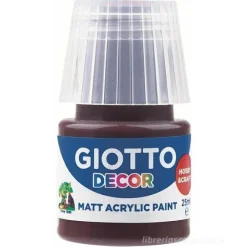 Tempera acrilico Giotto Decor ml 25 seppia