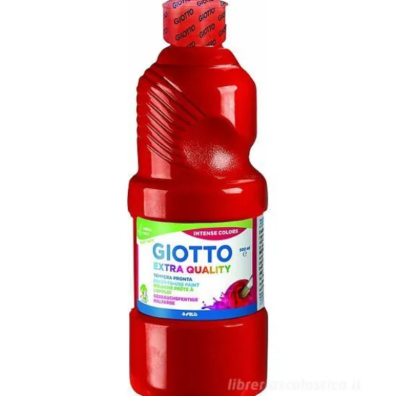 Tempera Giotto Extra Quality ml 500 intense colors rosso vermiglione