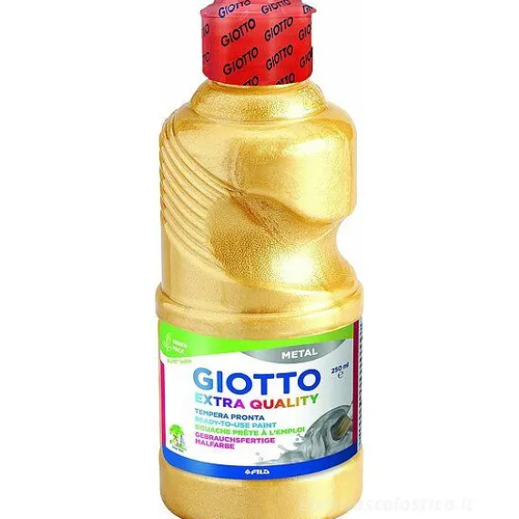 Tempera Giotto Extra Quality ml 250 metal oro