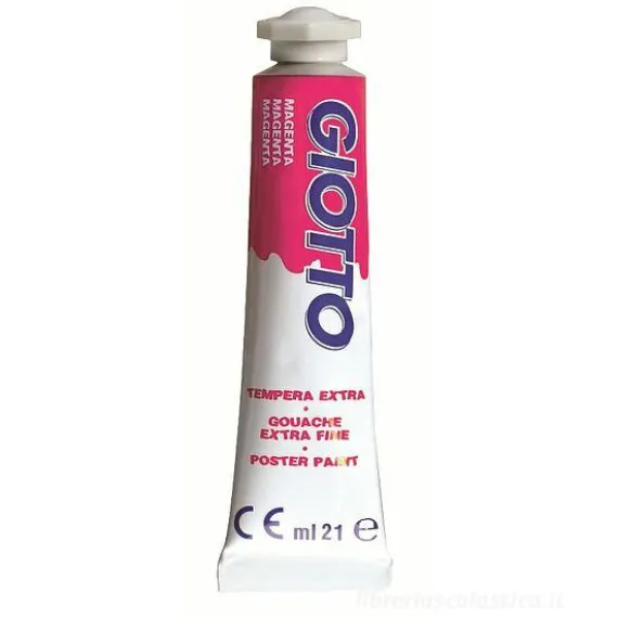 Tempera Giotto tubo ml 21 magenta