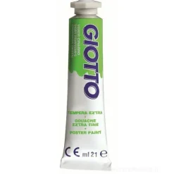 Tempera Giotto tubo ml 21 verde cinabro