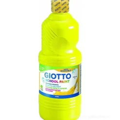 Tempera lavabile Giotto School Paint ml 1000 giallo