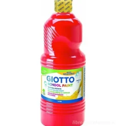 Tempera lavabile Giotto School Paint ml 1000 rosso