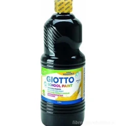 Tempera lavabile Giotto School Paint ml 1000 nero