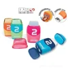 Temperamatite a 2 fori con gomma 2Gether (colori assortiti)