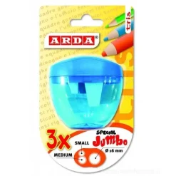 Temperamatite a 3 fori Jumbo (colori assortiti)