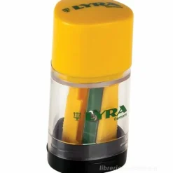 Temperamatite con serbatoio a 1 foro con gomma Temagraph Duo Lyra