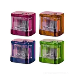 Temperamatite da tavolo a batteria mini Trucciolo 1 foro