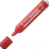 Tratto marker rosso punta scalpello