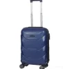 Trolley cabina rigido blu cm 55x40x20 (78156)