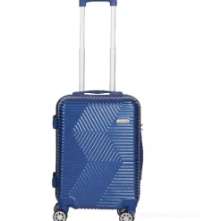 Trolley cabina rigido blu scuro cm 55x40x20 (48256)