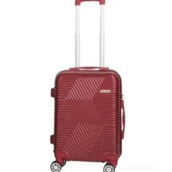 Trolley cabina rigido bordeaux cm 55x40x20 (48257)