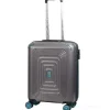 Trolley cabina rigido grigio scuro cm 55x40x20 (68955)