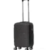 Trolley cabina rigido nero cm 55x40x20 (28555)