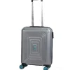 Trolley cabina rigido silver cm 55x40x20 (68957)