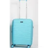 Trolley cabina rigido turchese cm 55x40x20 (38256)