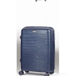 Trolley rigido blu scuro cm 65x44x27 (38270)