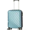 Trolley rigido celeste cm 65x43x26 (83371)