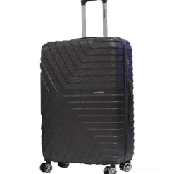 Trolley rigido grigio scuro cm 76x53x28 (28575)