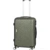 Trolley rigido grigio scuro cm 68x42x26 (23470)