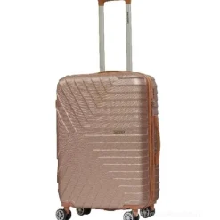 Trolley rigido rosa antico cm 66x47x26 (28573)