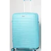 Trolley rigido turchese cm 75x50x30 (38276)