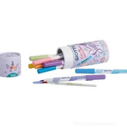 Tubo 12 pennarelli acquerellabili con pennello Giotto Candy Collection
