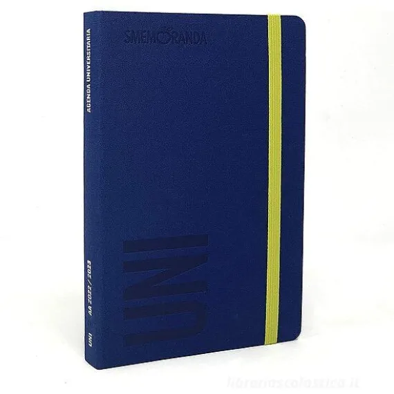 Uni Smemoranda 2023. Agenda 13 mesi giornaliera. Blu