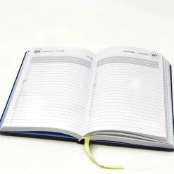 Uni Smemoranda 2023. Agenda 13 mesi giornaliera. Blu